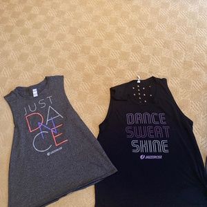 Jazzercise workout tanks Size S